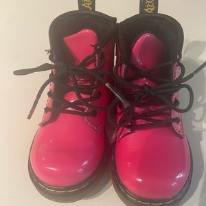 Kids size 6 Dr. Martens, worn once for photos